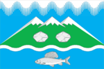 Flag of Kharp (Yamal Nenetsia).png