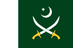 Vlag van die Pakistanse Weermag