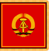 Vlag van de president van de DDR, Wilhelm Pieck.
