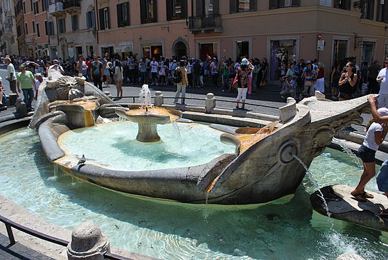 Fontana della Barcaccia.