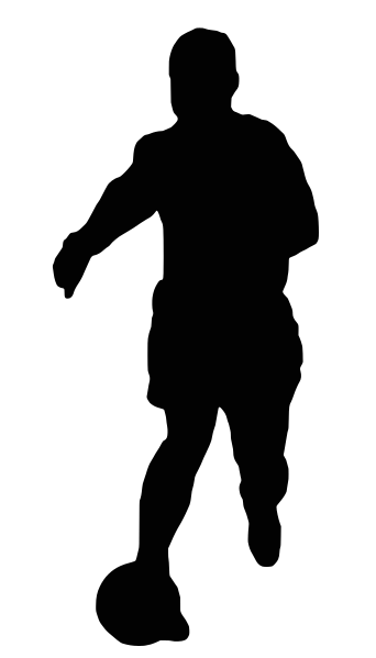 File:Footballer Silhouette.svg