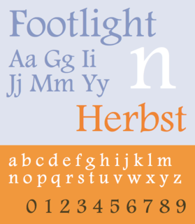 Footlight (typeface)