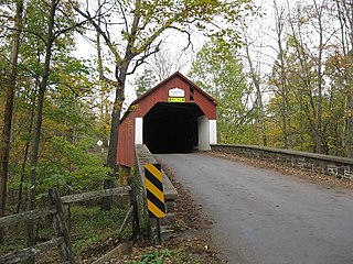 <span class="mw-page-title-main">Frankenfield Covered Bridge</span> United States historic place