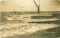 File:Fred C Palmer grounded barge Herne Bay.jpg