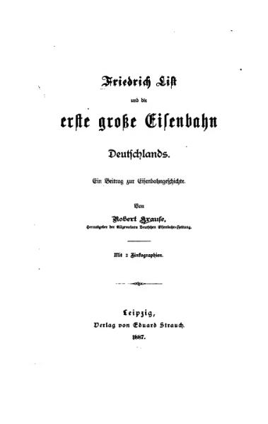 File:Friedrich List und die erste grosse Eisenbahn.djvu
