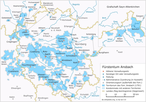 Княства Брандэнбург-Ансбах у 1791 годзе