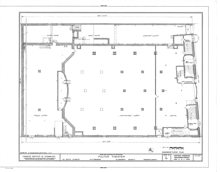 File:Fulton Theater, 101 Sixth Street, Pittsburgh, Allegheny County, PA HABS PA,2-PITBU,27- (sheet 2 of 11).png