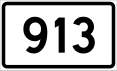 İlçe Yolu 913 kalkanı