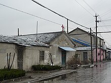 A small church in Ganjiaxiang, a workers' neighborhood on the outskirts of Nanjing Ganjiaxiang - Protestant church - P1070518.JPG