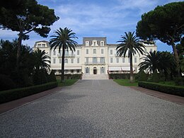 Gartenfassade des Hotel du Cap-Eden-Roc