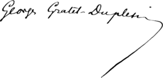 signature de Georges Duplessis