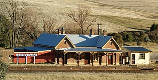 <span class="mw-page-title-main">Georges Plains railway station</span> Historic site in New South Wales, Australia