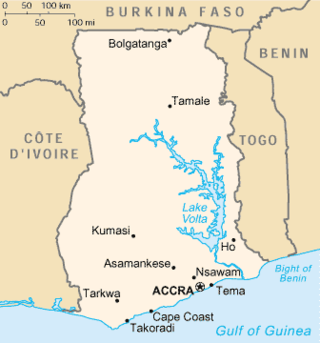 Мапа Ганы