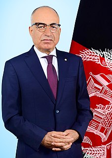 Ghulam Hassan Gran Afghan politician (born 1958)