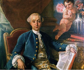 Portrait de Giacomo Casanova