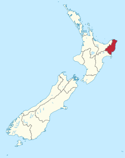 Gisborne District in New Zealand