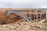 Polski: Most Glen Canyon Bridge, Arizona, USA. English: Glen Canyon Bridge, Arizona, USA.