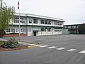 Grauer Elementary School as seen from the parking lot.