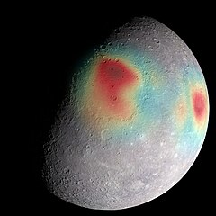 Mascons at Caloris Planitia and Sobkou Planitia Gravity Anomalies on Mercury.jpg