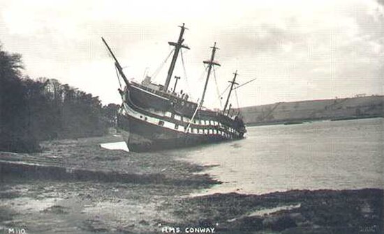 The wreck of Conway