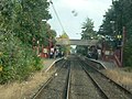 The view from the front of Metrocar No. 4089 as it approaches Platform 1, en route to South Hylton 10 October 2005