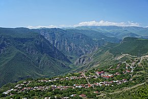 Halidzor köyünün panoraması, 2018