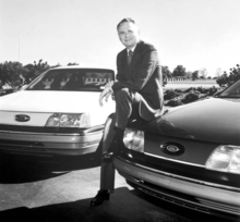 Harold Arthur Poling in 1986, chairman of Ford Motor Company. Harold Arthur Poling (1925-2012) in 1986.png