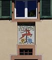 Wappen an dem Haus