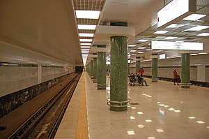 Holosiivska metro station Kiev 2011 02.jpg