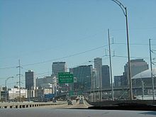 I-10 New Orleans belvárosa közelében