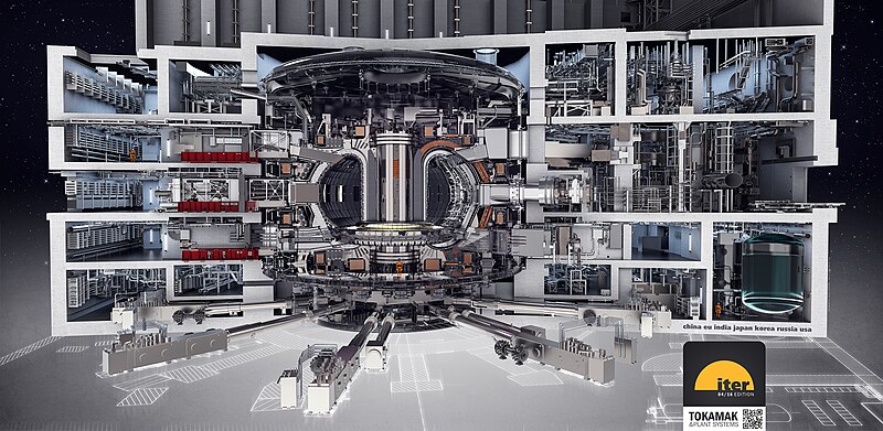 File:ITER Tokamak and Plant Systems (2016) (41783636452).jpg