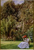 In a garden, 1891