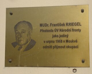 <span class="mw-page-title-main">František Kriegel</span> Czechoslovak politician and physician