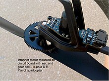 A brushless, geared inrunner motor in a quadcopter Inrunner.jpg