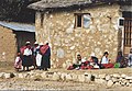 Women, Isla del Sol, Titicaca Lake