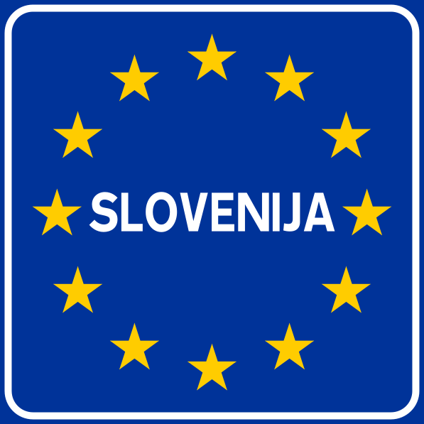 File:Italian traffic signs - confine slovenia.svg