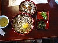 Izumo soba, named after Izumo, Shimane Prefecture