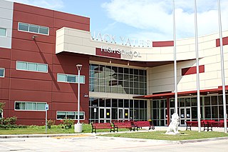 Jack Yates Senior High School is a Public high school located at 3650 Alabama, very near Texas Southern University, in the historic Third Ward in Houston, Texas, United States. Yates High School handles grades nine through twelve and is part of the Houston Independent School District (HISD).