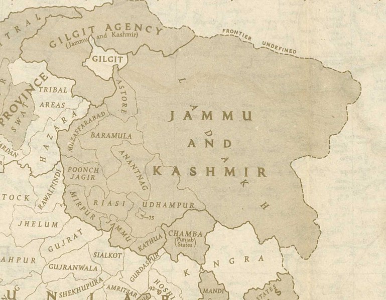 File:Jammu and Kashmir in 1946 map of India by National Geographic.jpg