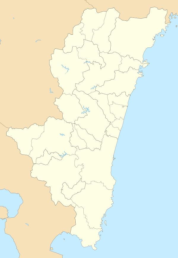 Japan Miyazaki Prefecture location map.svg