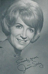An early publicity photo of Seely while signed to Monument Records, 1960s