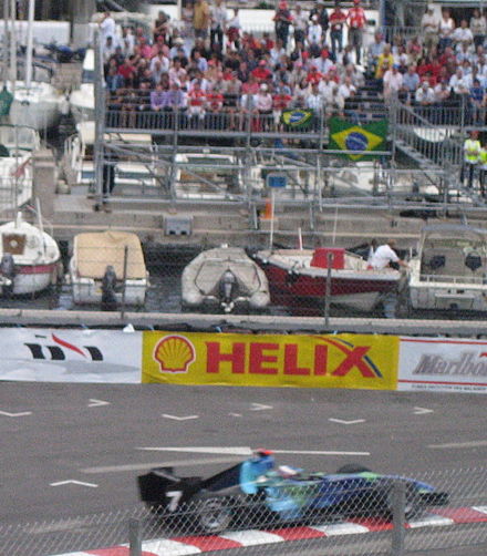 Jenson Button à Monaco en 2007