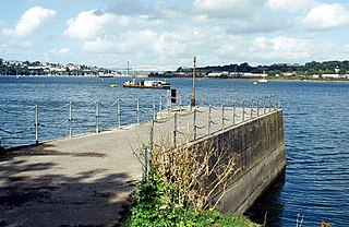 Wilcove Village in Cornwall, England