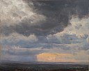 Johan Christian Dahl - Cloud study - Skystudie med horisont - KODE Art Museums and Composer Homes - RMS.M.00094.jpg