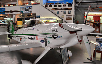 Jon Johanson's RV-4 on display at the Port Adelaide aviation museum in 2009 Jon Johanson RV-4.jpg