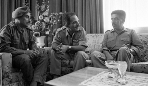 Jordanian King meets advisors on events of Black September, 17 September 1970.png