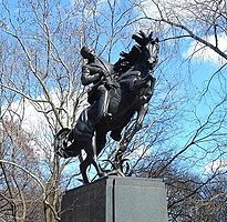 José Martí, Central Park, New York City