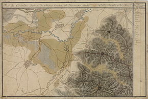 Prejmer în Harta Iosefină a Transilvaniei, 1769-73 (Click pentru imagine interactivă)