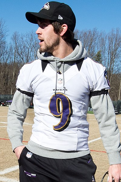 Tucker with the Baltimore Ravens in 2013.