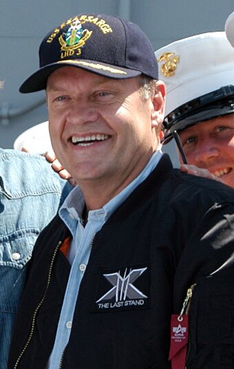 Grammer during Fleet Week in New York City, in May 2006